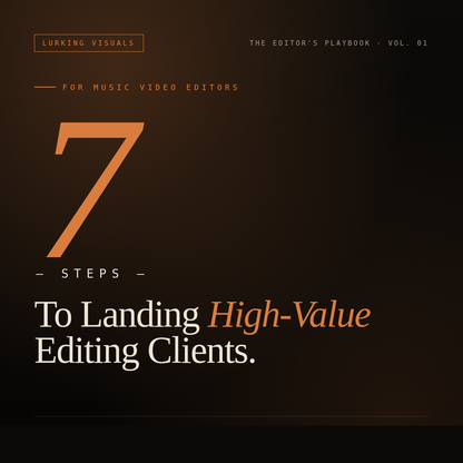 HOW TO ATTRACT HIGH-VALUE CLIENTS BLUEPRINT
