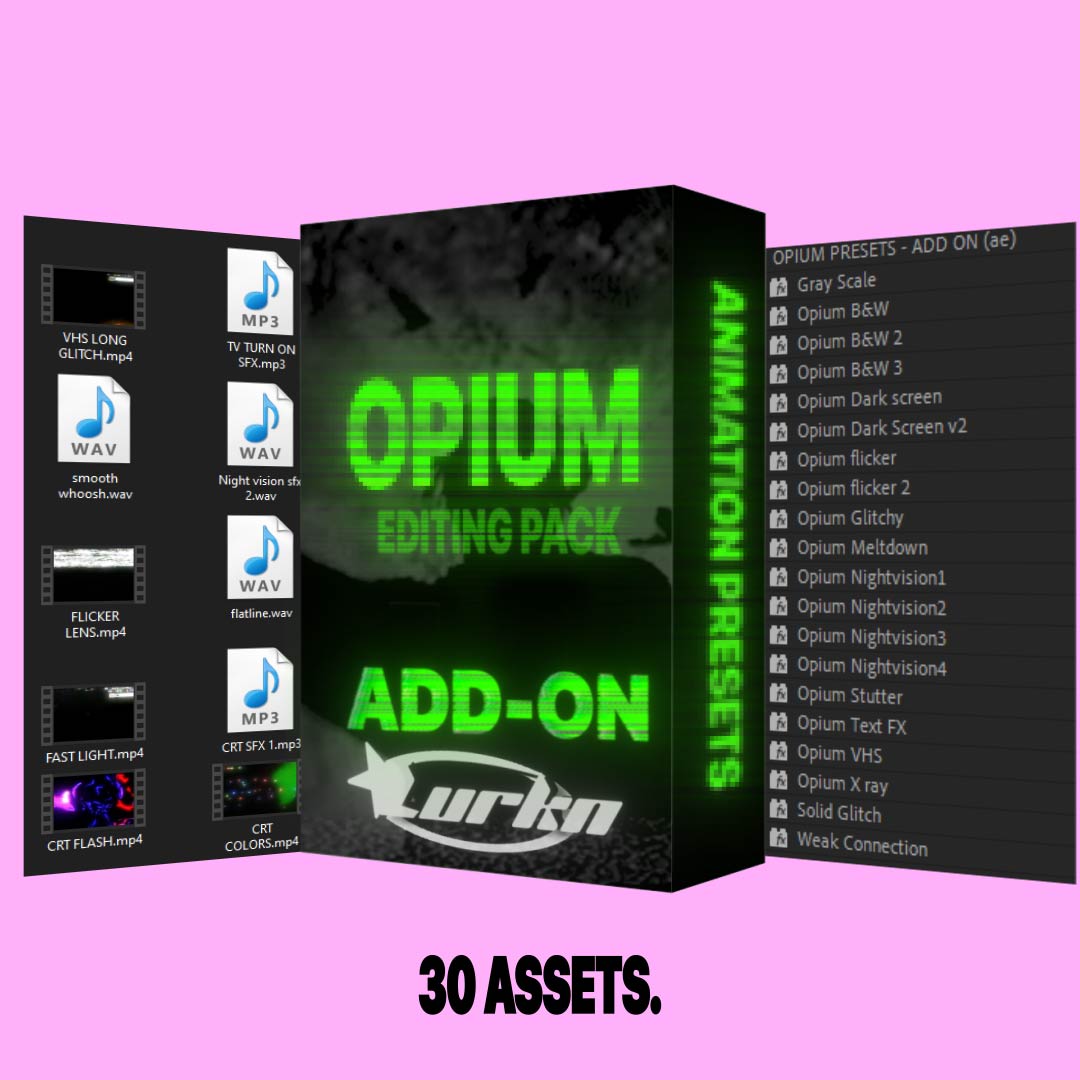 OPIUM PRESETS - ADD ON